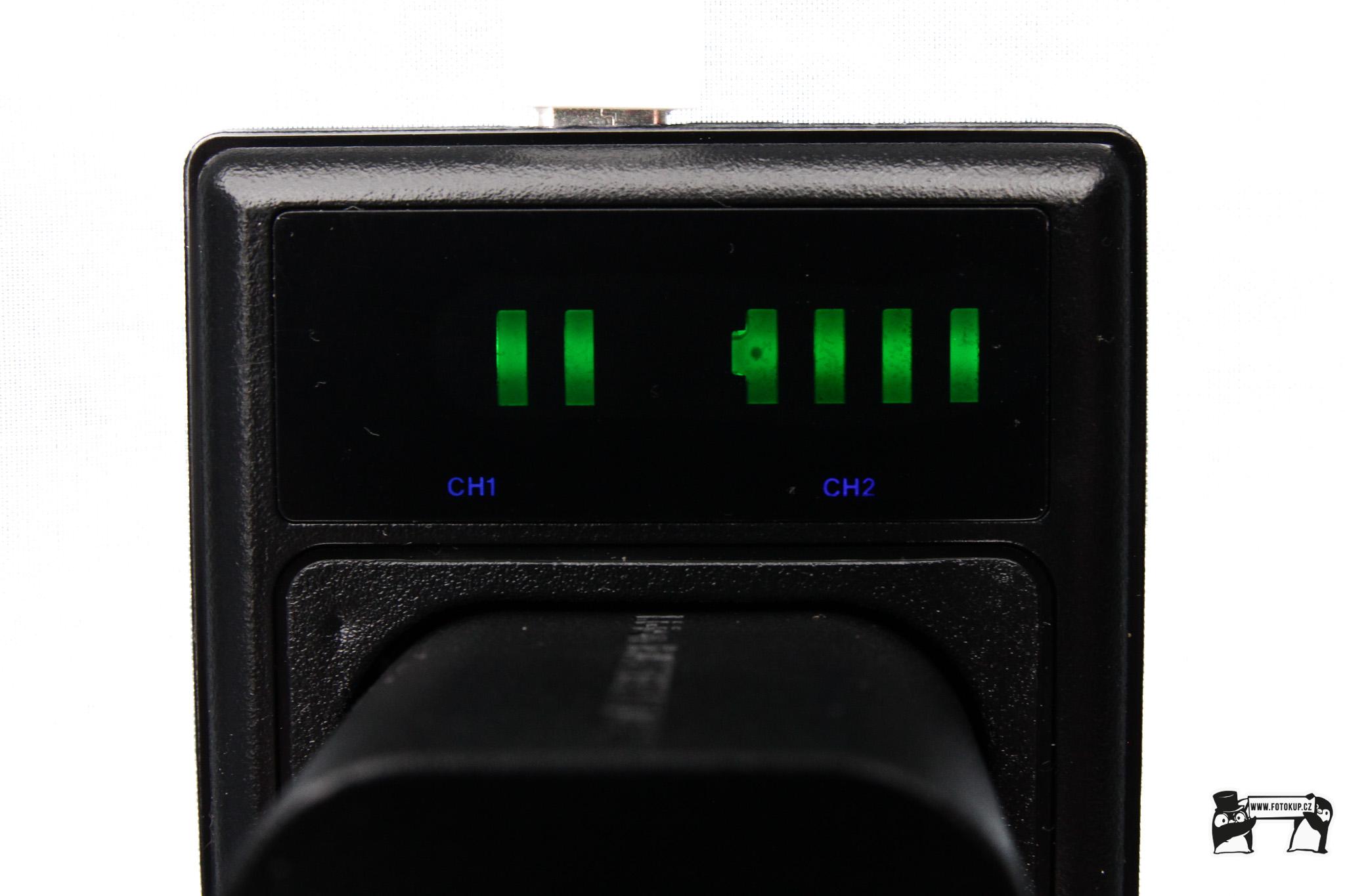 Duální USB Nabíječka baterií EN-EL3 pro Nikon fotoaparáty