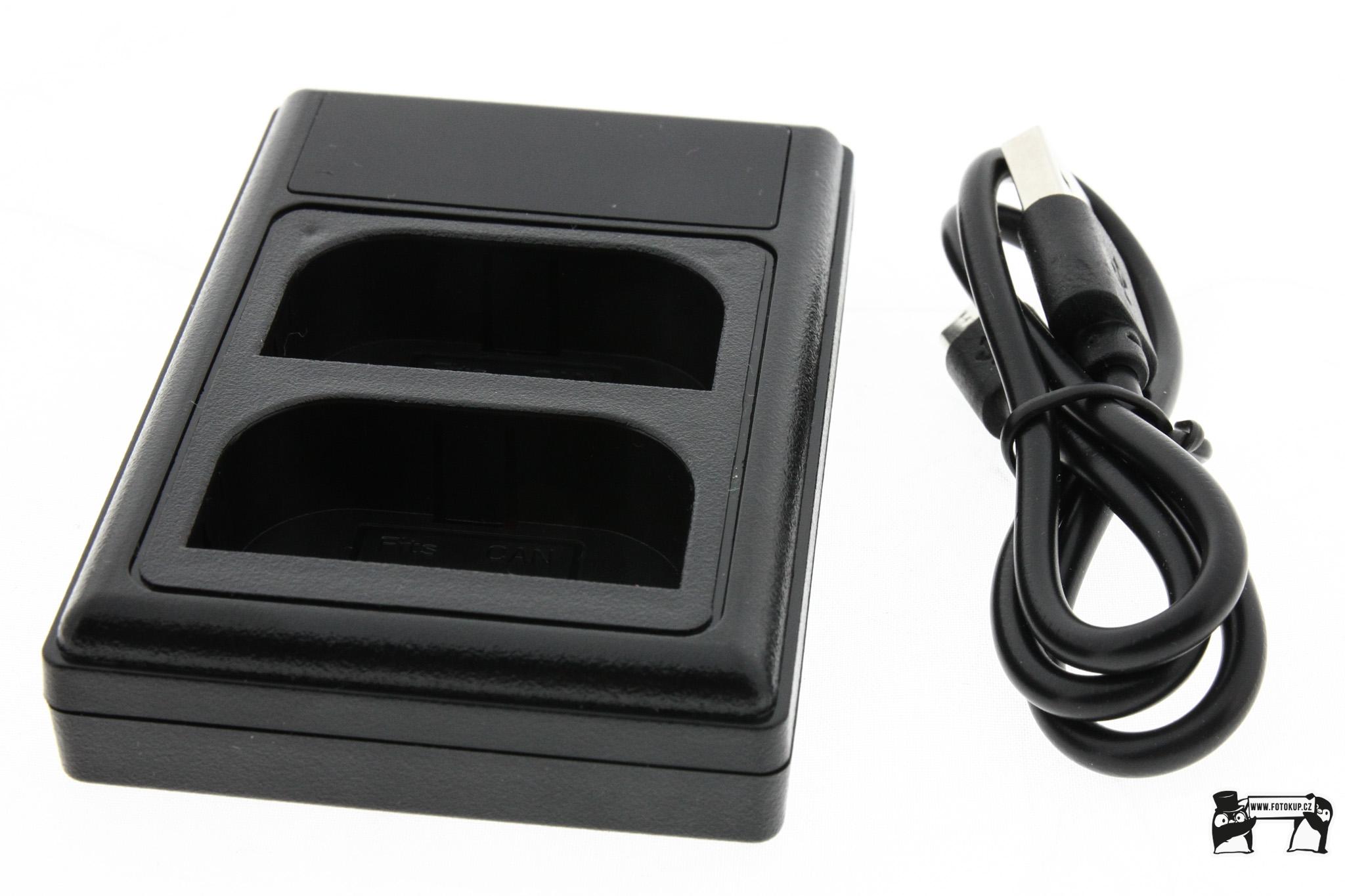 Duální USB Nabíječka baterií NP-FZ100 pro Sony fotoaparáty