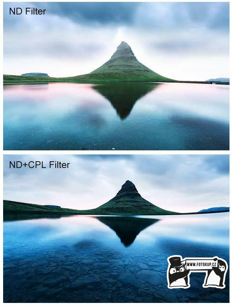 77mm CPL+ 8ND polarizační  filtr Koncept  Nano HD Slim MC
