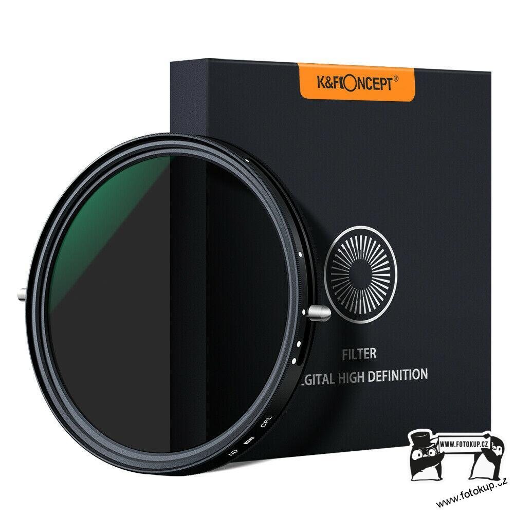 58mm CPL+ 2-32ND polarizační  filtr Koncept  Nano HD Slim MC