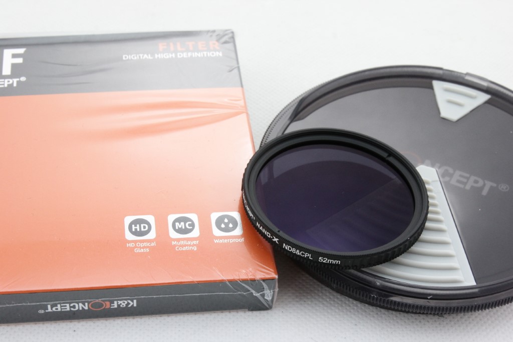 52mm CPL+ 8ND polarizační  filtr Koncept  Nano HD Slim MC