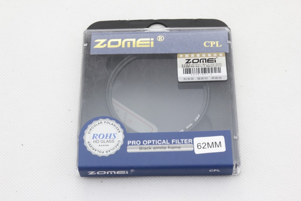 62mm CPL polarizační cirkulární Zomei Digital Filtr