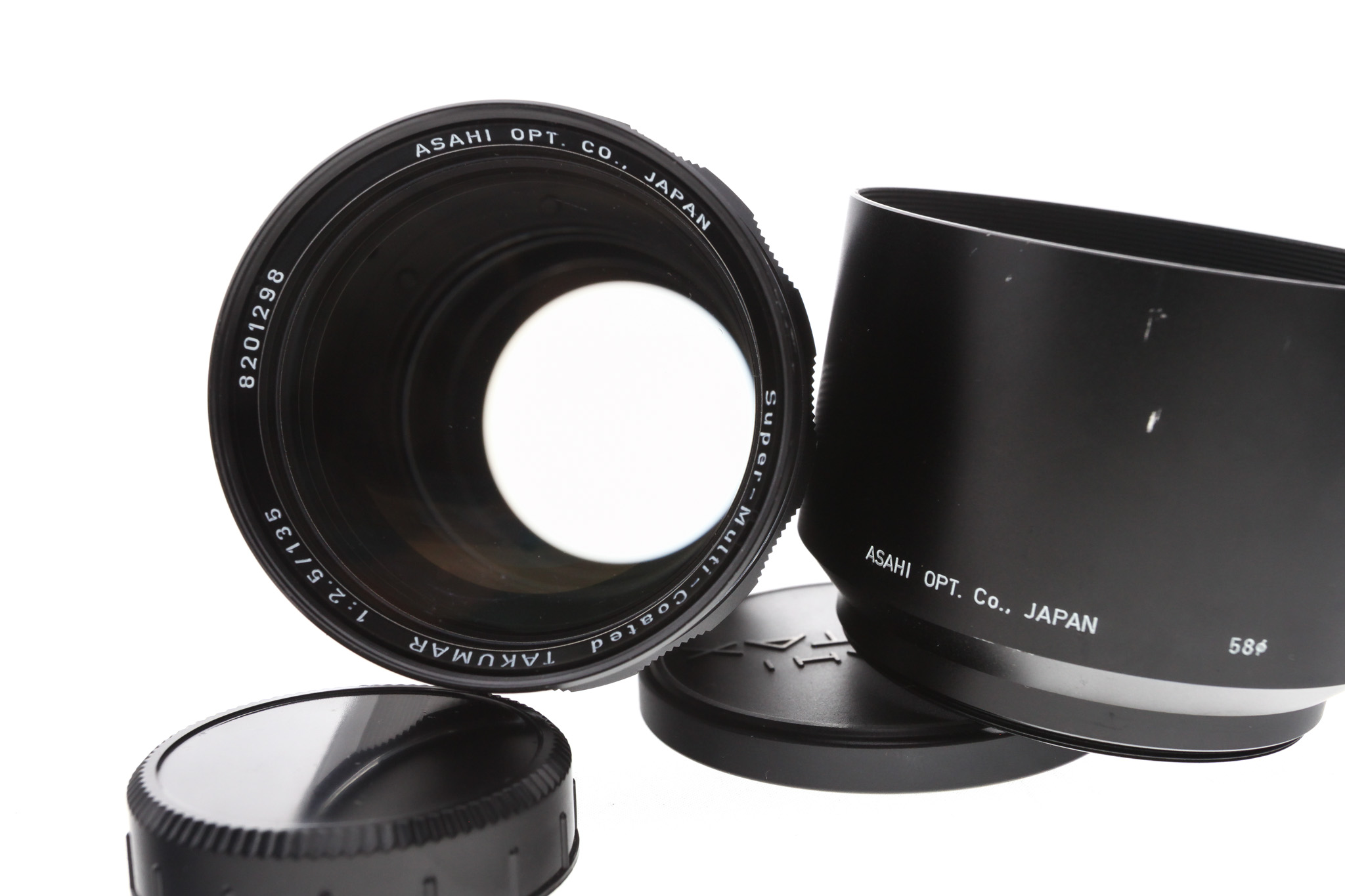 Bazarový objektiv Asahi SMC Takumar 135mm f/2.5 pro závit M42 – světelný teleobjektiv
