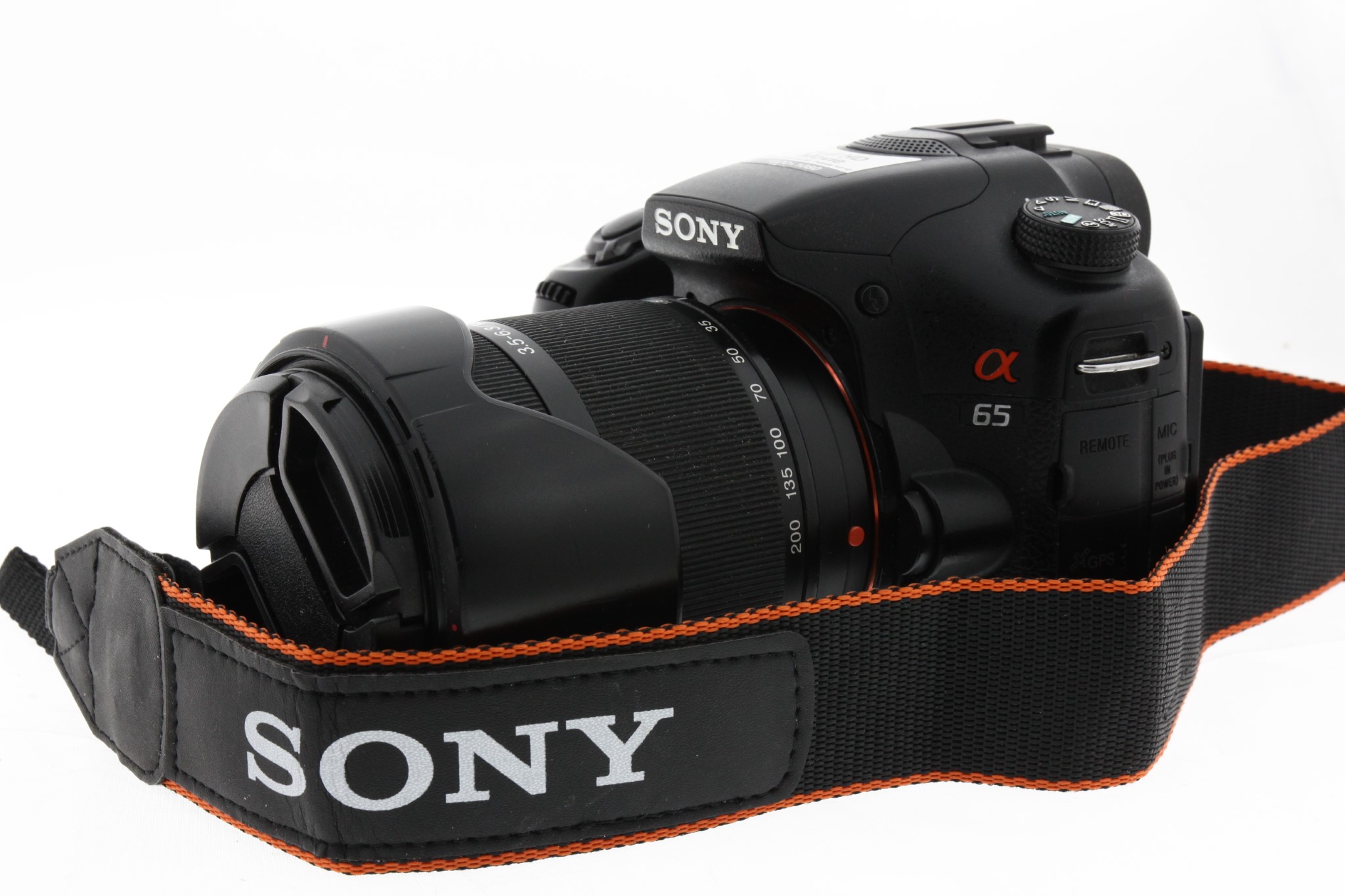 Zrcadlovka Sony a65 + 18-200mm + Brašna