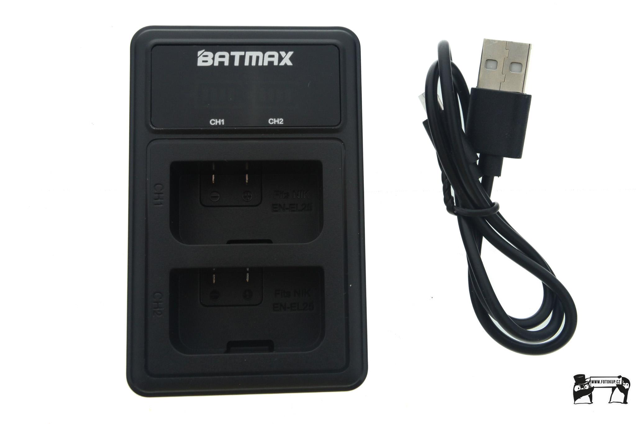 BATMAX duální USB nabíječka pro Sony NP-FW50