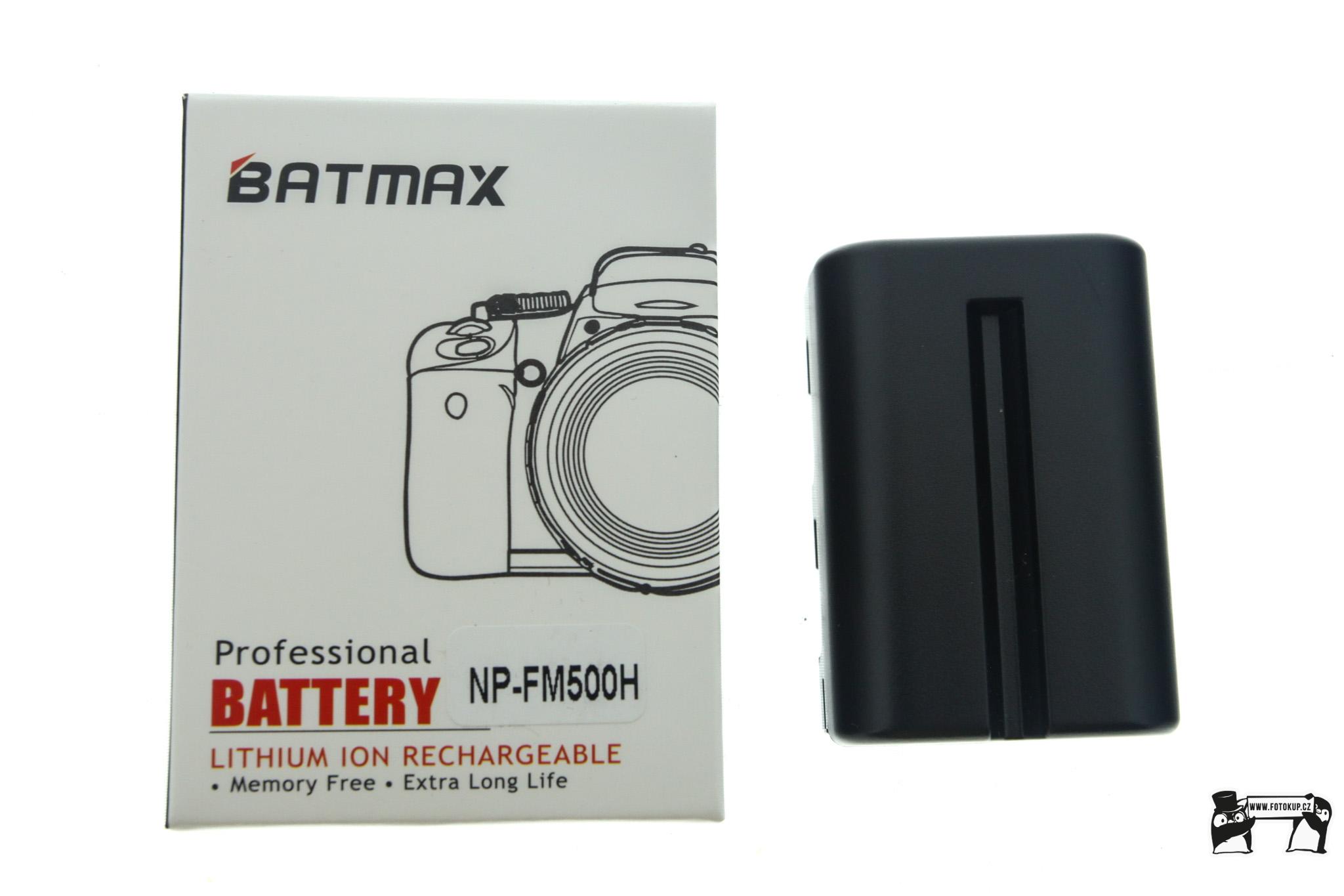 BATMAX NP-FM500H Li-ion baterie 1800 mAh pro Sony Alpha