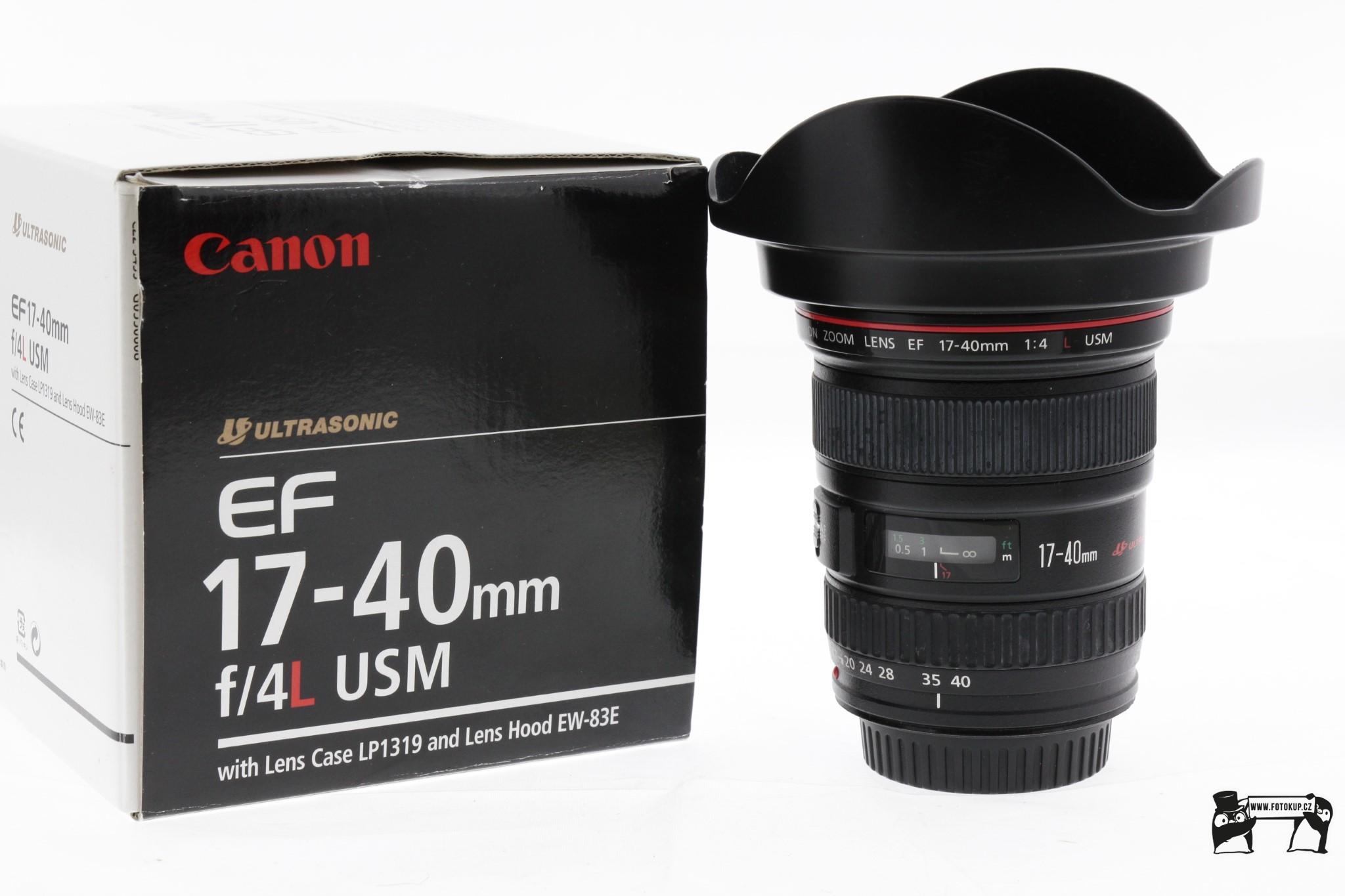 Canon EF 17-40mm f/4 L USM Full-Frame