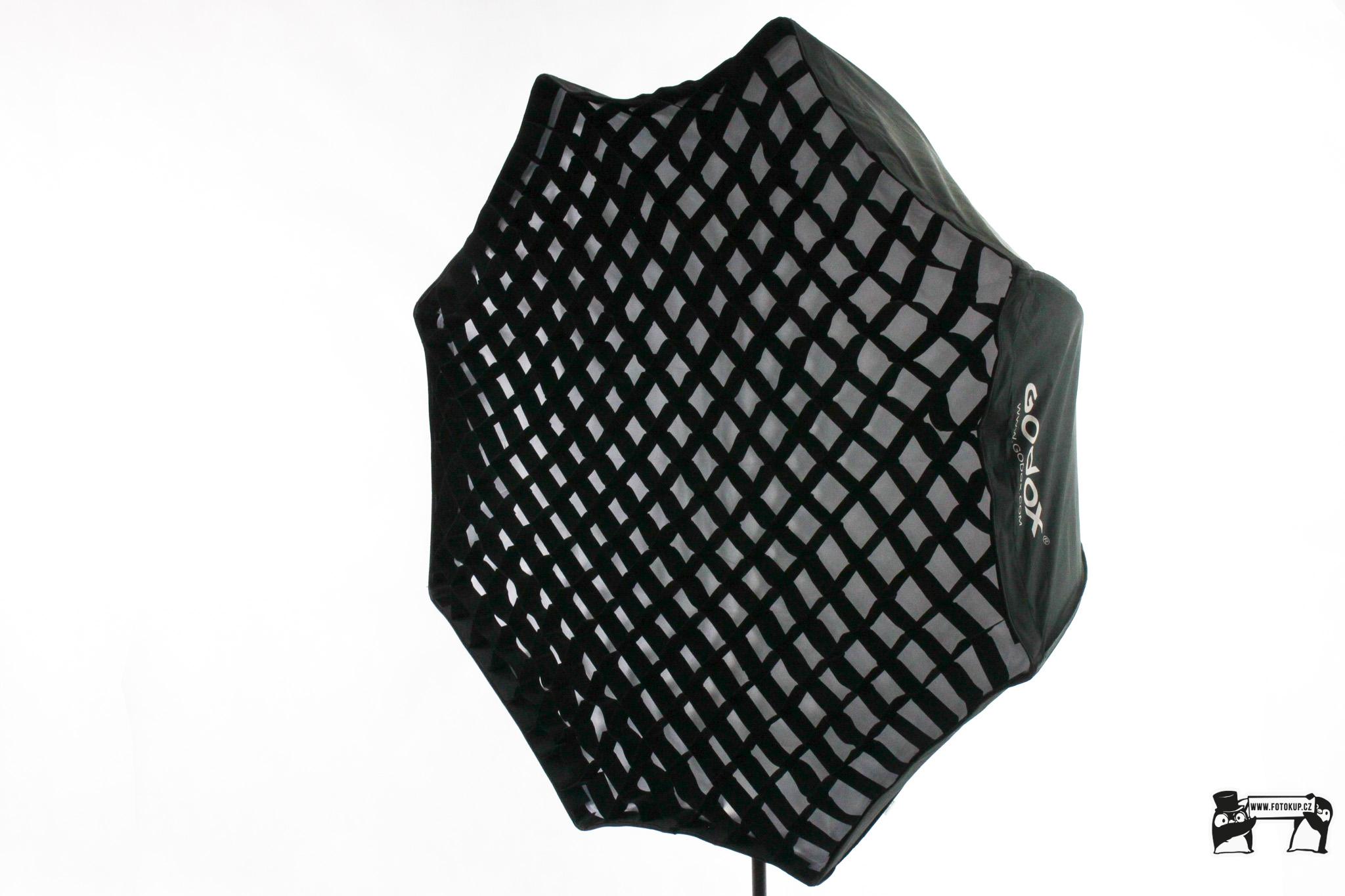 Softbox pro systémový blesk Octagon 120cm Godox Honeycomb komplet
