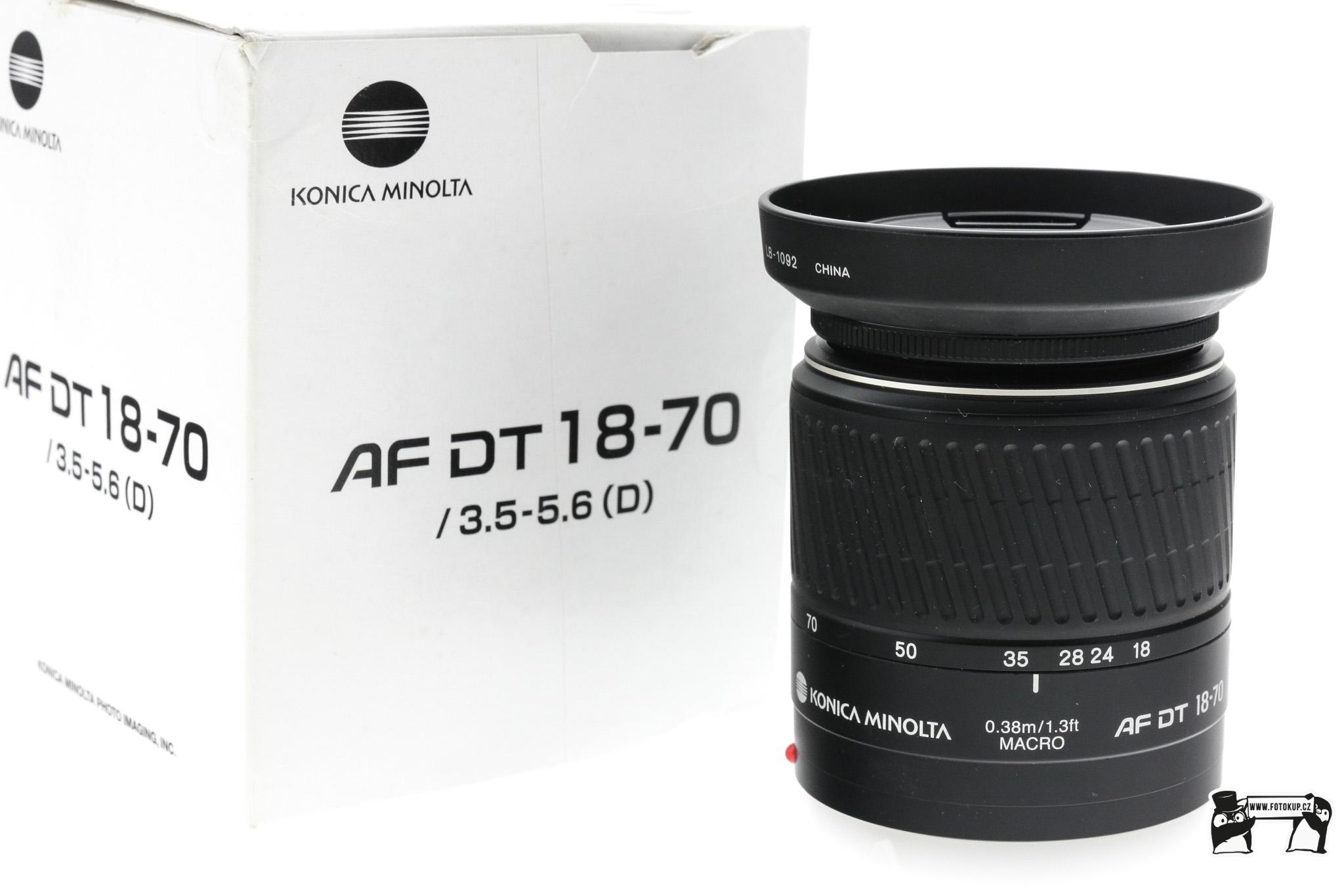Minolta 18-70mm f/3.5-5.6 AF DT sony A