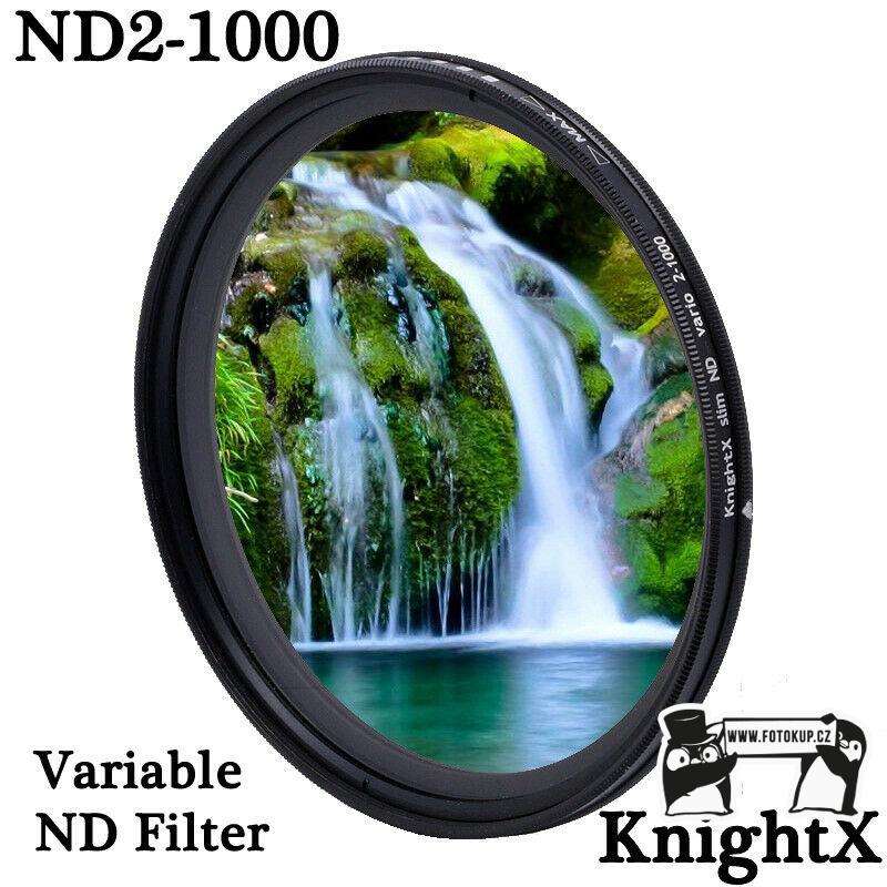 52mm variabilní ND filtr 2-1000  KnightX