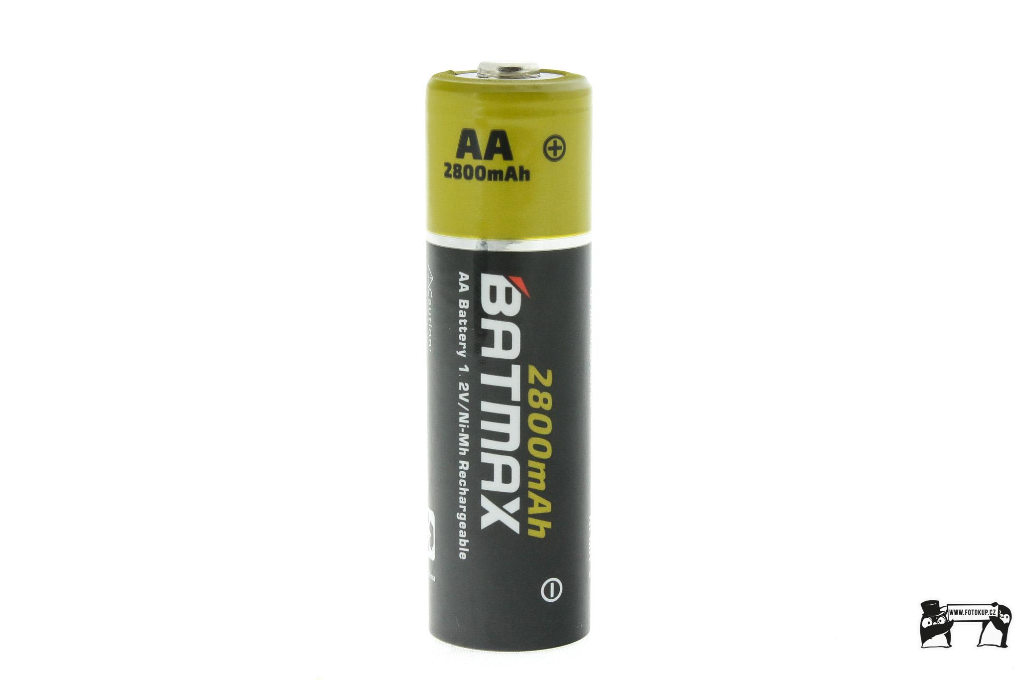 Nabíjecí baterie AA Batmax 2800mAh 1.2V Ni-MH