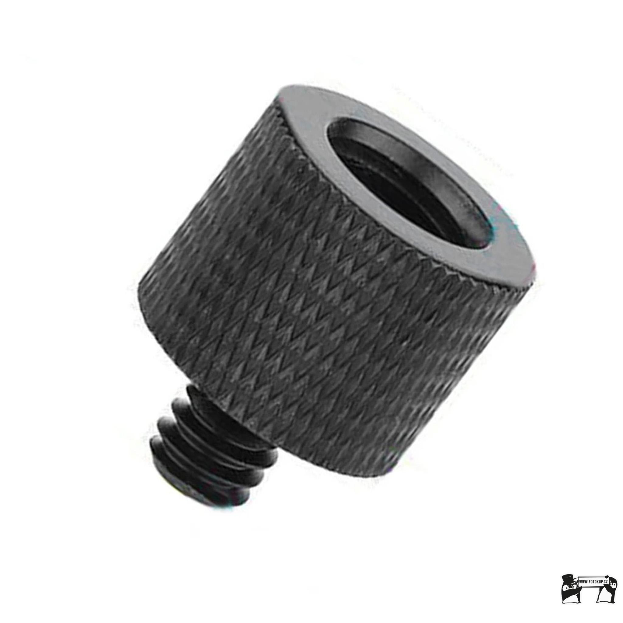 Kovový adaptér 1/4" na 3/8" (samec na samici) pro stativy a příslušenství