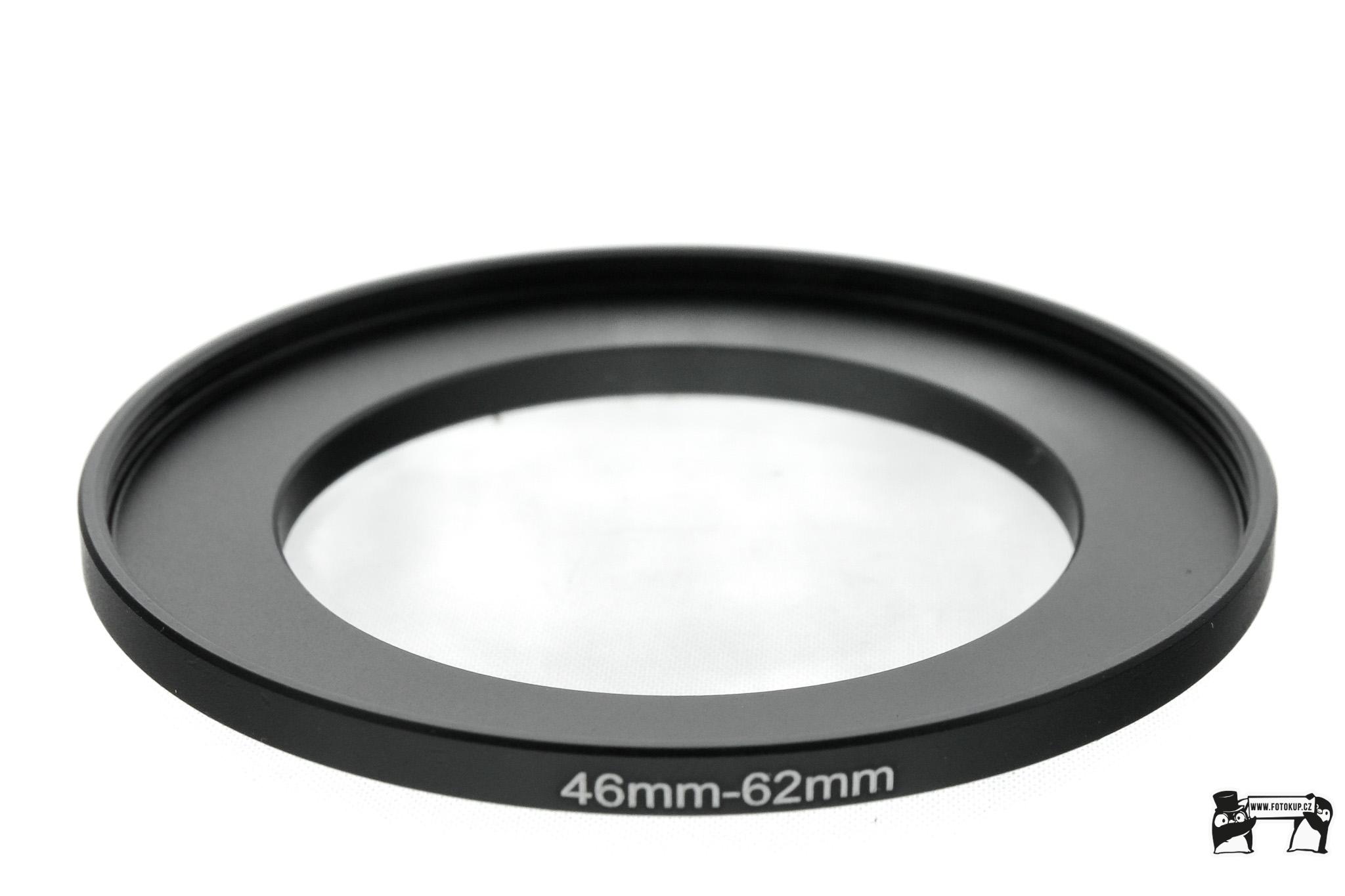 Redukční kroužek UP 46mm na 62mm – Umožňuje použití filtrů s odlišným závitem