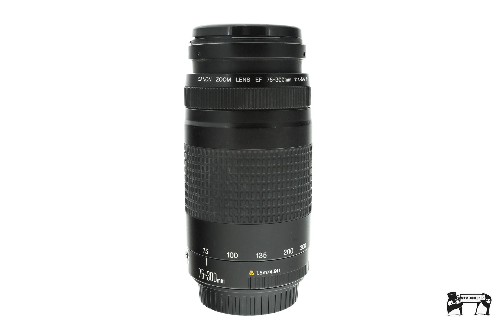 Bazarový objektiv Canon EF 75-300mm f/4-5.6 II