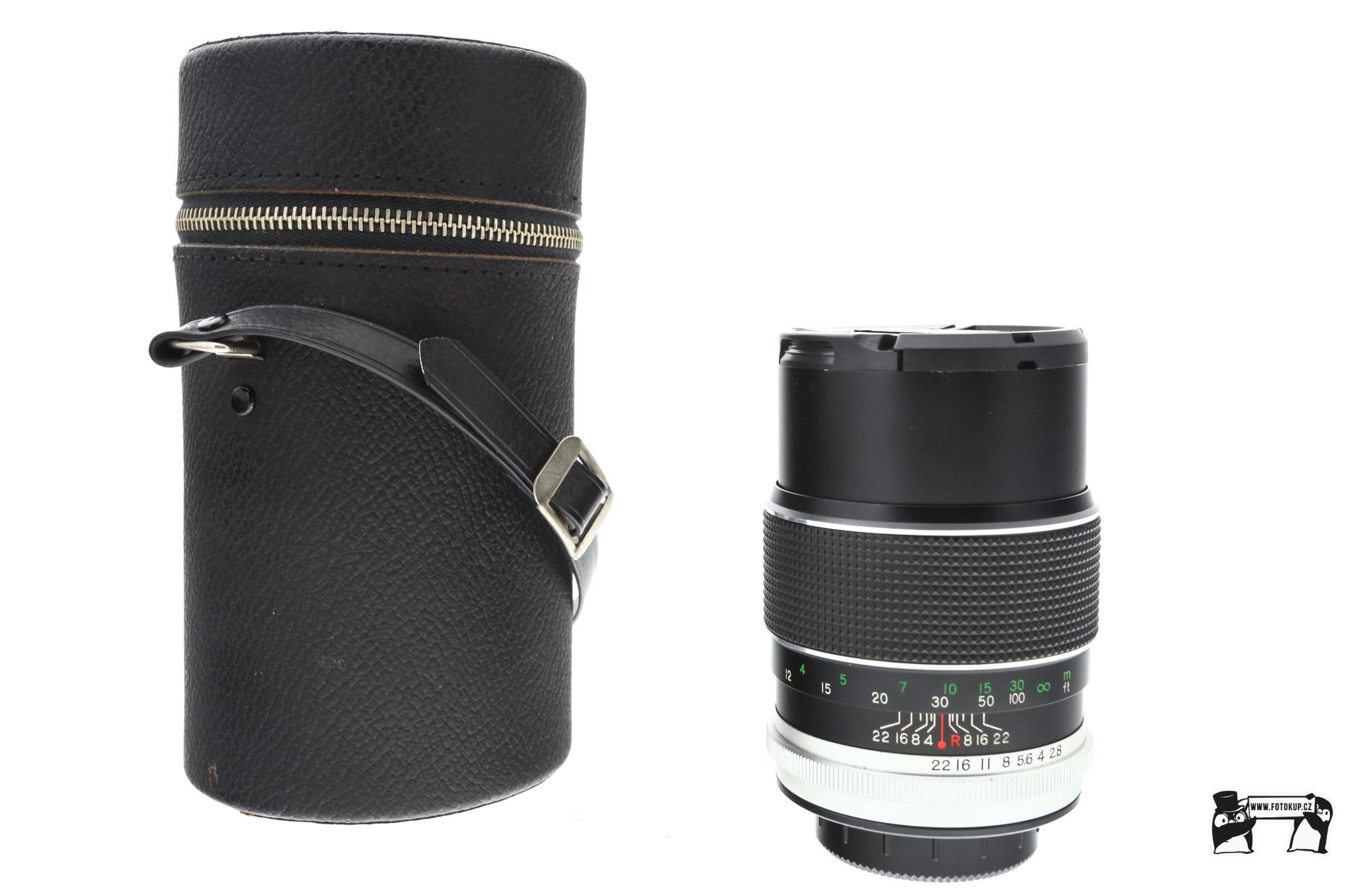 Bazarový objektiv Porst Automatic-Tele 135mm f/2.8 pro závit M42 – světelný teleobjektiv