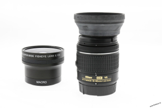 Nikon 18-55mm f/3.5-5.6G AF-P DX VR + bonus