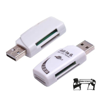 Čtečka paměťových karet USB all in one