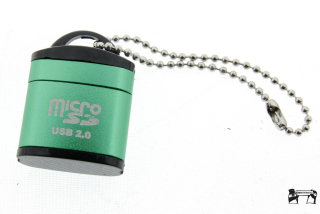  Vysokorychlostní Čtečka paměťových karet Micro SD zelená