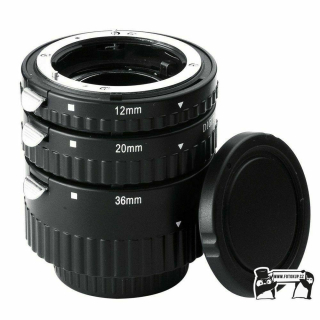 Mezikroužky Meike 12mm/20mm/36mm pro Nikon Macro automatické