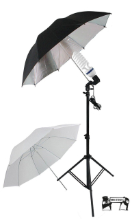 Deštníková světla E27, 84cm, kompletní set