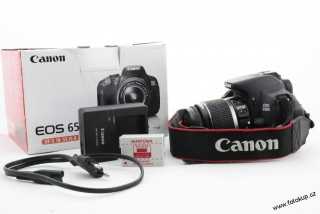 Zrcadlovka Canon 650D + 18-55mm