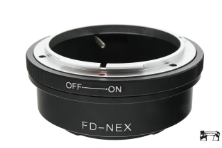 Adaptér / redukce Canon FD na sony E / NEX